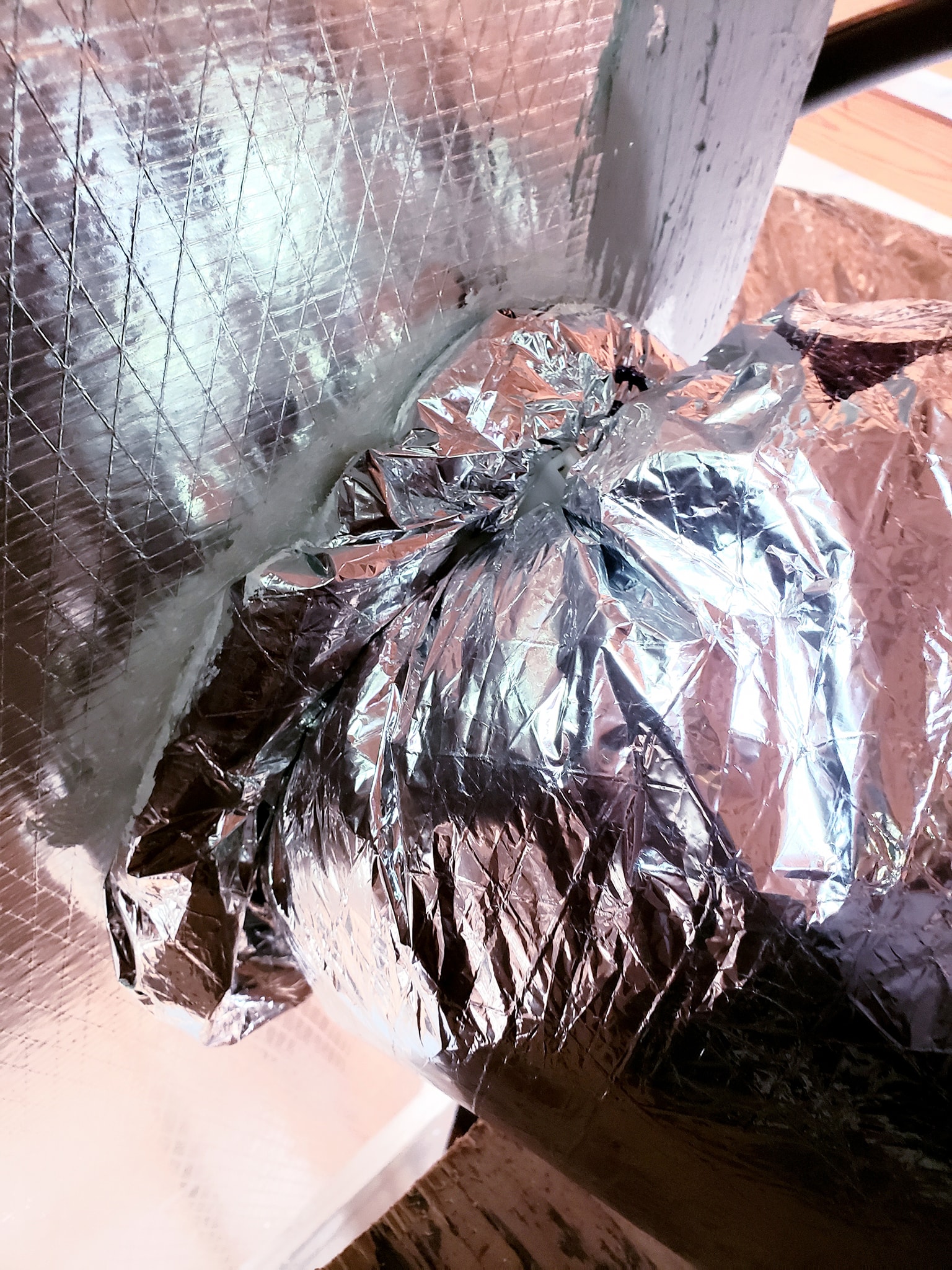 Duct Sealing Blown Insulation, Killen & Austin AIES