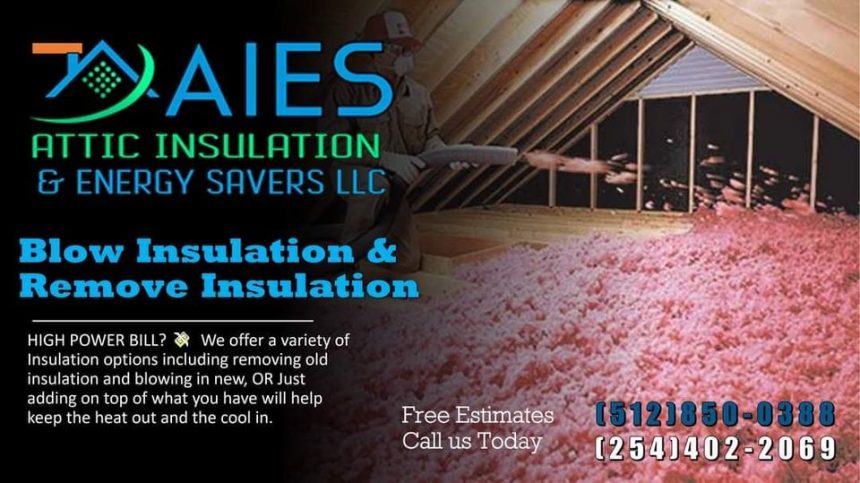 More than reducing your electric bills, blown insulation helps keep your home with a comfortable climate
